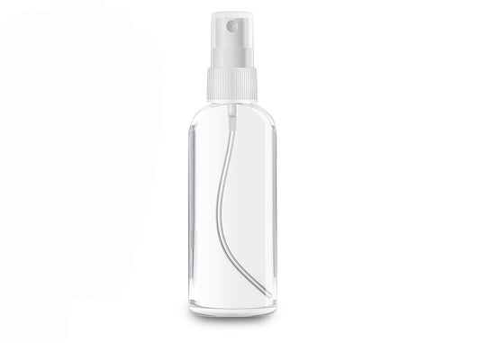 Empty Refillable Glass Spray Bottles 2 oz, 59 ml